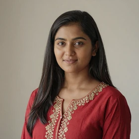Sunita, a 26-year-old Nepali woman from Kathmandu wearing traditional kurta seeking Western husband