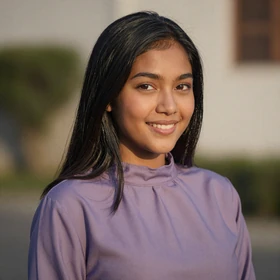 Fatimah Zahra, a 24-year-old Bruneian woman from Kuala Belait with sweet smile seeking American husband