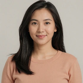 Patricia, a 25-year-old Filipina woman from Quezon City with long black hair and gentle expression seeking American husband