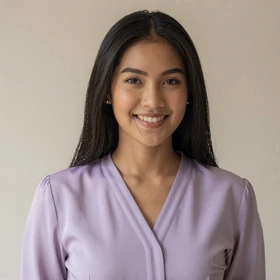 Ploy Siriwan, a 27-year-old Thai woman from Bangkok with long black hair and warm smile seeking Western partner