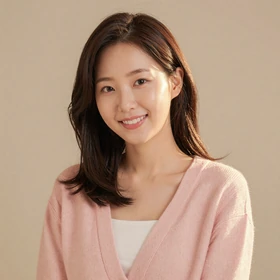 Soyeon, a 25-year-old Korean woman from Busan with wavy brown hair and bright smile looking for meaningful relationship