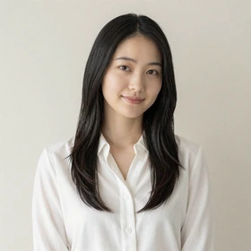 Yuki, a 26-year-old Japanese woman from Tokyo with elegant features and gentle smile seeking Western partner