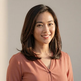Michelle Tan, a 25-year-old Malaysian Chinese woman from Penang with shoulder-length brown hair looking for meaningful relationship